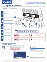 ZyXEL VMG5313-B30A Quick start guide