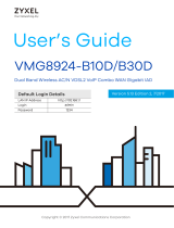 ZyXEL VMG8924-B30D User guide