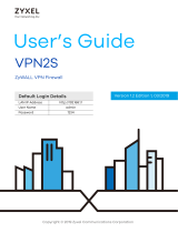 ZyXEL VPN2S User guide