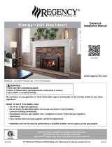Regency Fireplace Products Energy U31 Owner's manual
