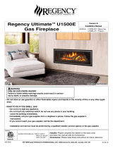 Regency Fireplace Products Ultimate U1500E Owner's manual