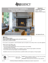 Regency Fireplace Products G800EC Owner's manual