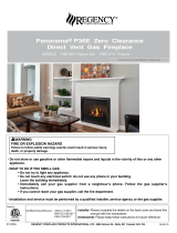 Regency Fireplace Products Panorama P36E Owner's manual