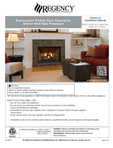 Regency Fireplace Products Panorama P33CE Owner's manual