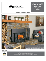 Regency Fireplace Products Cascades I2500 Owner's manual