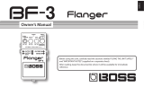 Boss BF-3 Owner's manual