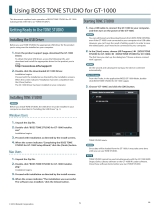 Boss GT-1000 Owner's manual