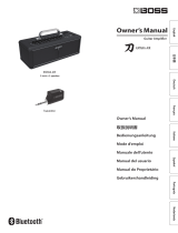 Boss Guitar Amplifier Owner's manual
