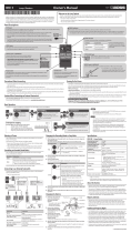 Boss RC-1 Owner's manual