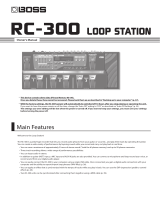 Boss RC-300 Loop Station Owner's manual