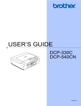 Brother DCP-540CN User manual