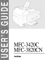 Brother MFC-3420C User guide