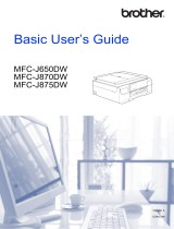 Brother MFC-J875 User manual