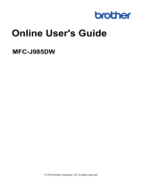 Brother MFC-J985DW(XL) User guide