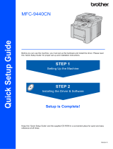 Brother MFC-9440CN Quick setup guide