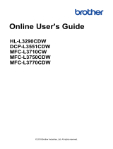 Brother HL-L3290CDW User guide