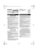 Brother PT-E105 User guide