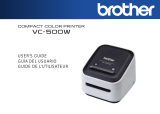 Brother VC-500W User guide
