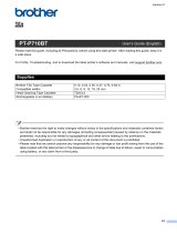 Brother PT-P710BT User manual