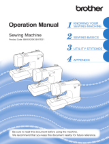 Brother XS3109 User manual