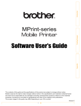 Brother MW-145BT Software User's Guide