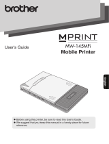 Brother MW-145MFi User guide