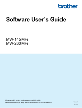 Brother MW-260MFi Software User's Guide