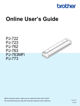 Brother PJ-763 Owner's manual