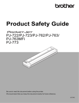 Brother PJ-773 User guide