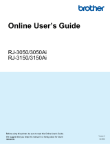 Brother RJ-3150 User guide