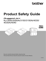 Brother RJ-3050 User guide