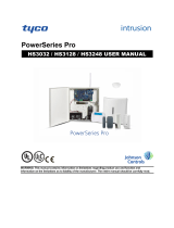 Tyco PowerSeries Pro HS3032 User manual