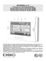 DSC WTK5504 User manual