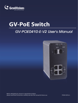 Geovision GV-PoE0410-E-V2 User manual