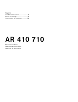 Gaggenau AR 410 710 Installation guide