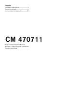 Gaggenau CM470711 Installation guide