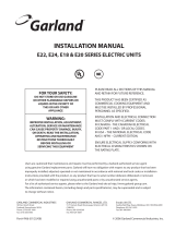 Garland US Range Cuisine Series Heavy Duty 12'' Add-A-Unit Installation guide