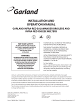 Garland Dual Base-Line Owner Instruction Manual