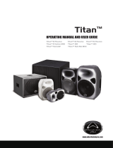 Wharfedale Pro Titan Sub A12 User manual