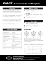 Wharfedale Pro DM-57 User manual