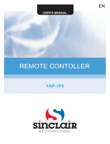 Sinclair ASF-42BI User manual
