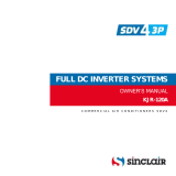 Sinclair KJR-120A User manual