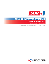 Sinclair SDV5-850EAI User manual