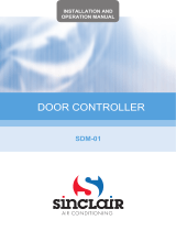 Sinclair SDM-01 User manual