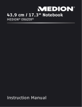 Medion ERAZER X761x Notebook Owner's manual