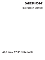 Medion ERAZER X1780x Notebook User manual