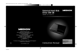 Medion External USB 3.0 HDD LIFE P82721 MD 90170 User manual