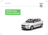 SKODA Fabia 54 11-2013 Owner's manual