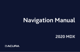 Acura 2020 MDX Navigation Manual