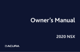 Acura 2020 NSX Owner's manual